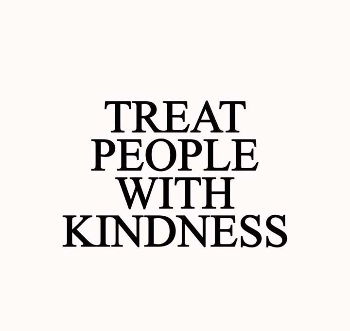 treat people with kindness 24 lessons before year 24